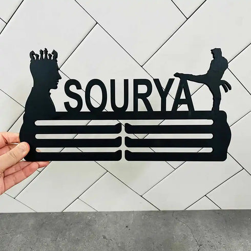 Personalized Medal Medal Hanger